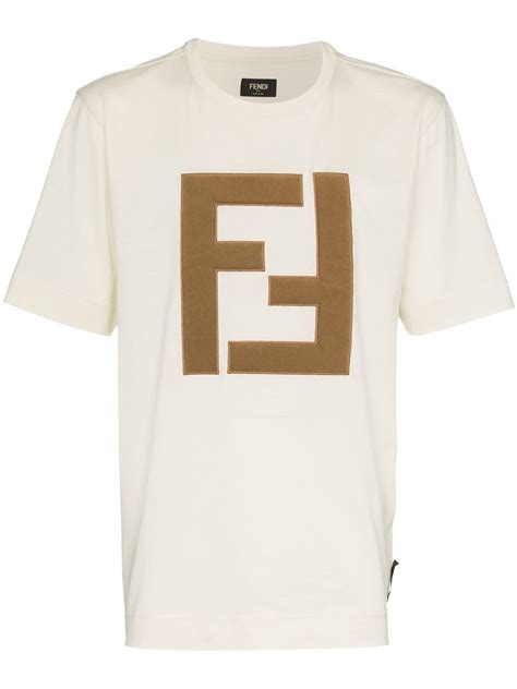 tee shirt Fendi faux